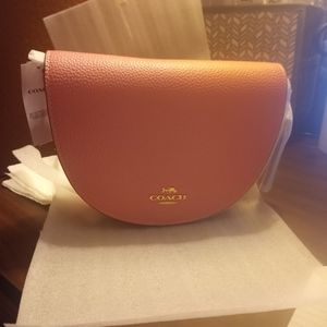 NWT Coach Ellen Crossbody Pink/Bubblegum with Gold Hardware